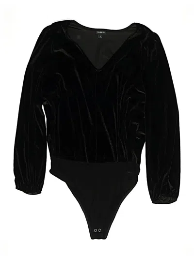 Pre-owned Torrid Bodysuit In Black