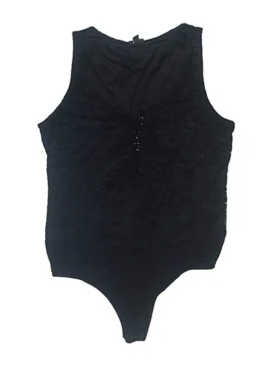 Pre-owned Torrid Bodysuit In Black