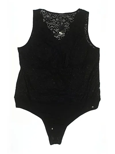Pre-owned Torrid Bodysuit In Black