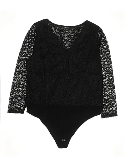 Pre-owned Torrid Bodysuit In Black