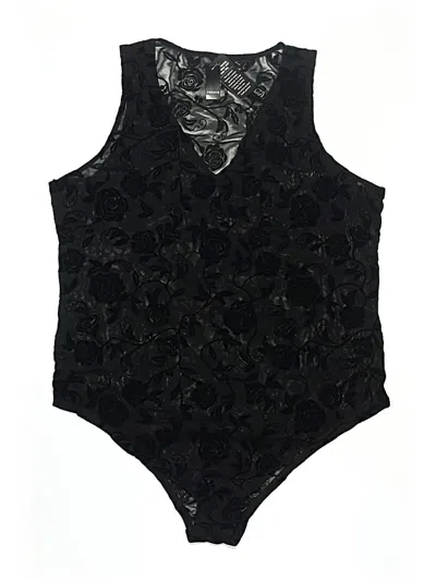 Pre-owned Torrid Bodysuit In Black