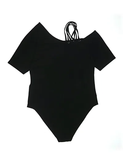 Pre-owned Torrid Bodysuit In Black