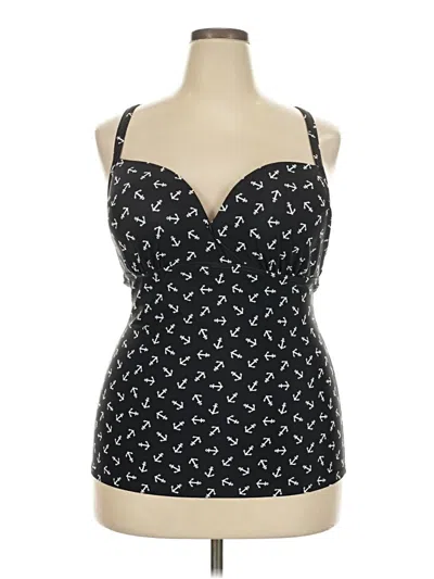 Pre-owned Torrid Bodysuit In Black