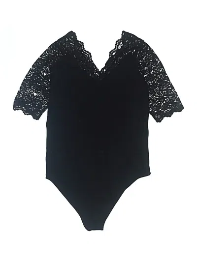 Pre-owned Torrid Bodysuit In Black