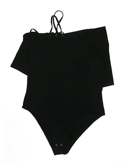 Pre-owned Torrid Bodysuit In Black