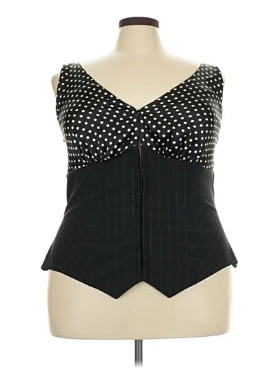 Pre-owned Torrid Bodysuit In Black