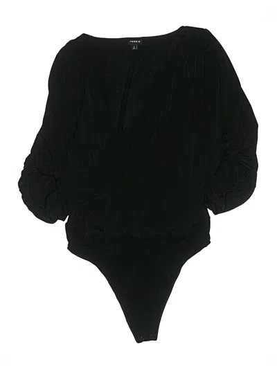 Pre-owned Torrid Bodysuit In Black