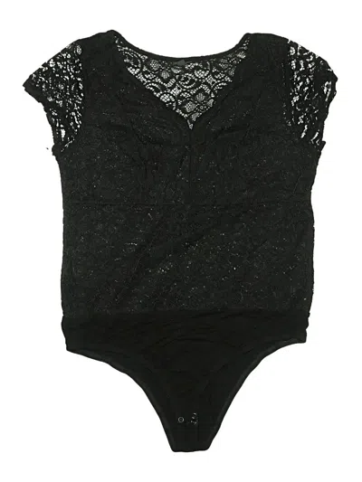 Pre-owned Torrid Bodysuit In Black