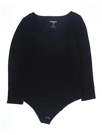 Pre-owned Torrid Bodysuit In Black