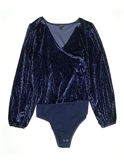 Pre-owned Torrid Bodysuit In Blue