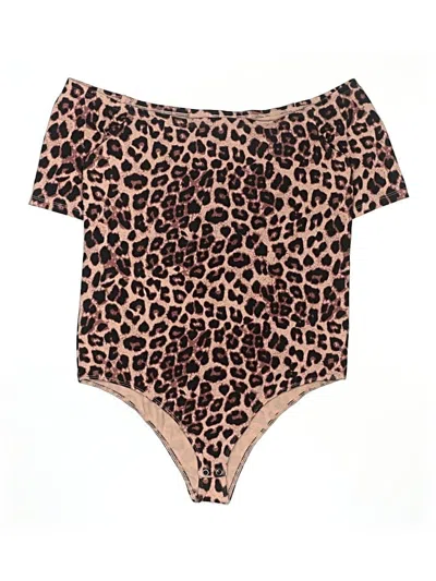 Pre-owned Torrid Bodysuit In Brown