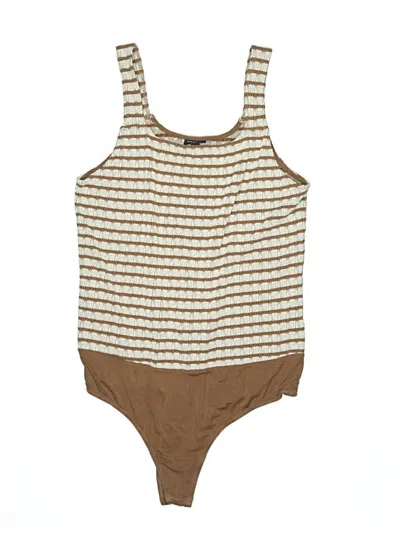 Pre-owned Torrid Bodysuit In Brown