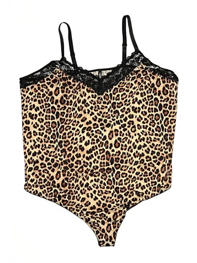 Pre-owned Torrid Bodysuit In Gold