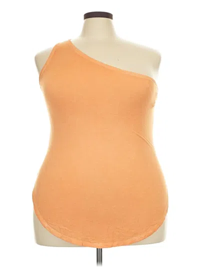 Pre-owned Torrid Bodysuit In Orange