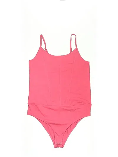 Pre-owned Torrid Bodysuit In Pink