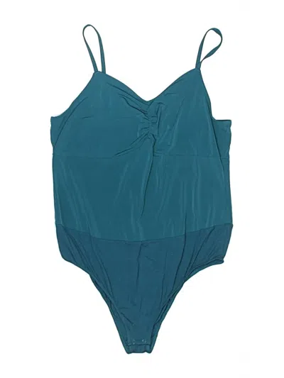 Pre-owned Torrid Bodysuit In Teal