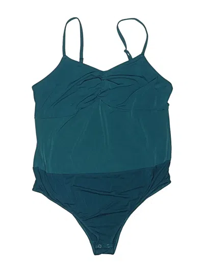 Pre-owned Torrid Bodysuit In Teal