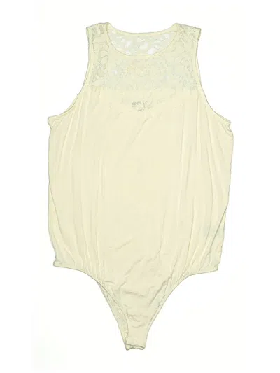 Pre-owned Torrid Bodysuit In Yellow