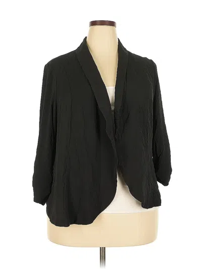 Pre-owned Torrid Cardigan Sweater In Black