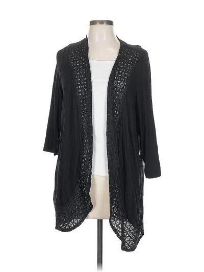 Pre-owned Torrid Cardigan Sweater In Black