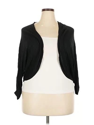 Pre-owned Torrid Cardigan Sweater In Black