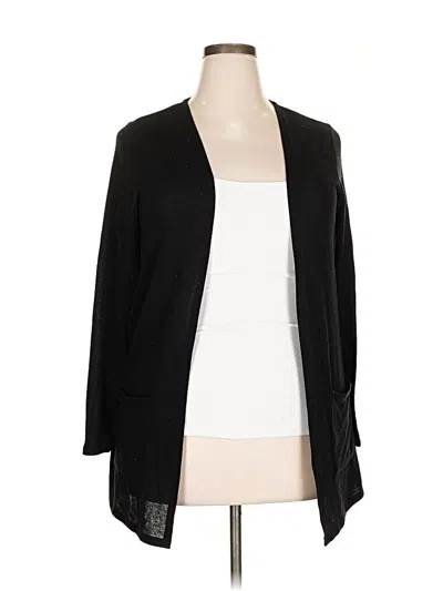 Pre-owned Torrid Cardigan Sweater In Black