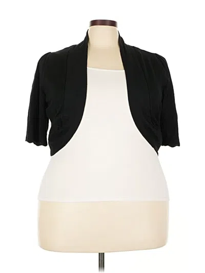 Pre-owned Torrid Cardigan Sweater In Black