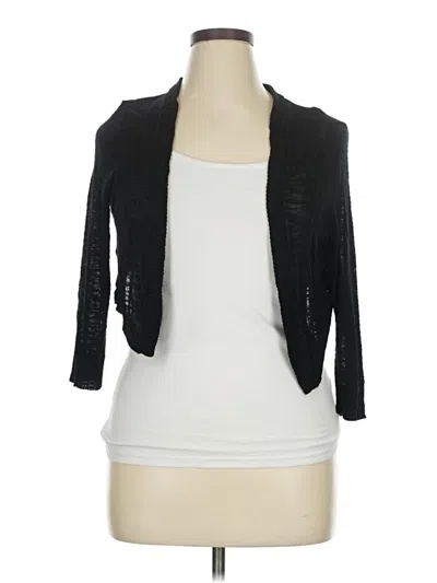 Pre-owned Torrid Cardigan Sweater In Black