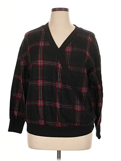 Pre-owned Torrid Cardigan Sweater In Black