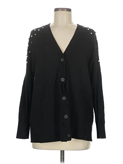 Pre-owned Torrid Cardigan Sweater In Black