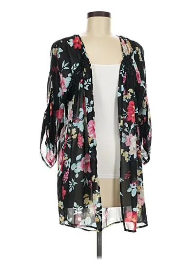 Pre-owned Torrid Cardigan Sweater In Black