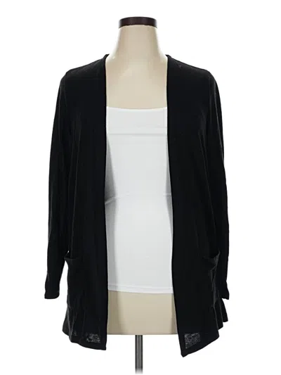 Pre-owned Torrid Cardigan Sweater In Black