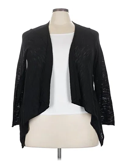 Pre-owned Torrid Cardigan Sweater In Black