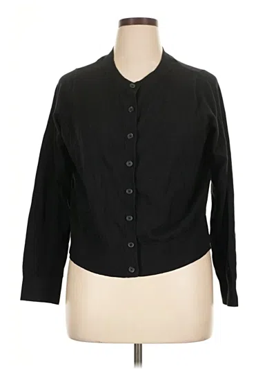 Pre-owned Torrid Cardigan Sweater In Black
