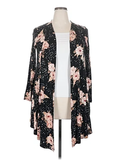 Pre-owned Torrid Cardigan Sweater In Black