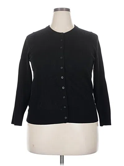 Pre-owned Torrid Cardigan Sweater In Black