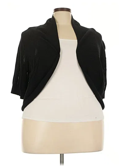 Pre-owned Torrid Cardigan Sweater In Black