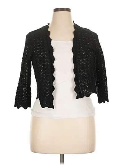 Pre-owned Torrid Cardigan Sweater In Black