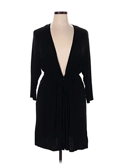 Pre-owned Torrid Cardigan Sweater In Black