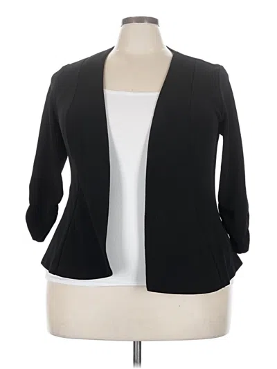 Pre-owned Torrid Cardigan Sweater In Black