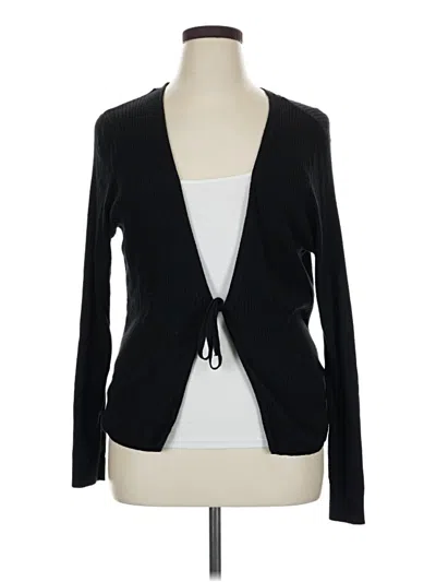 Pre-owned Torrid Cardigan Sweater In Black