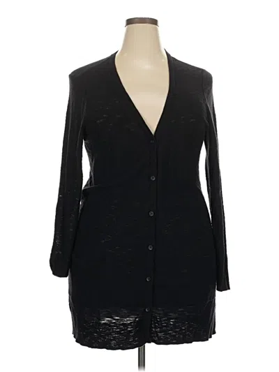 Pre-owned Torrid Cardigan Sweater In Black