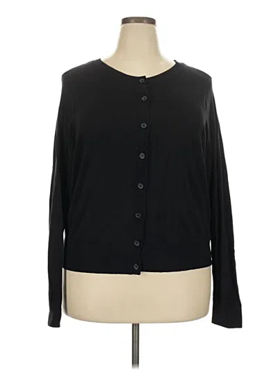 Pre-owned Torrid Cardigan Sweater In Black
