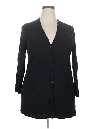 Pre-owned Torrid Cardigan Sweater In Black