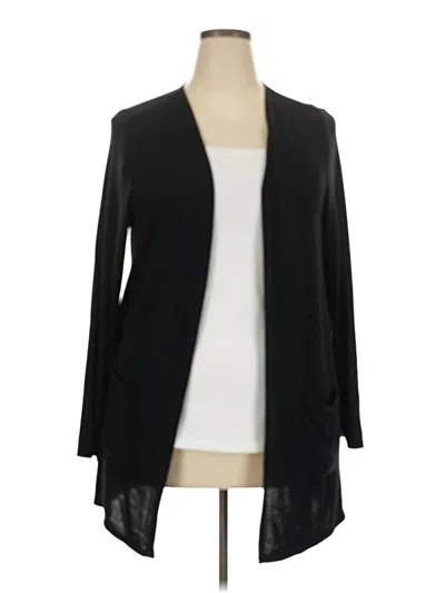 Pre-owned Torrid Cardigan Sweater In Black