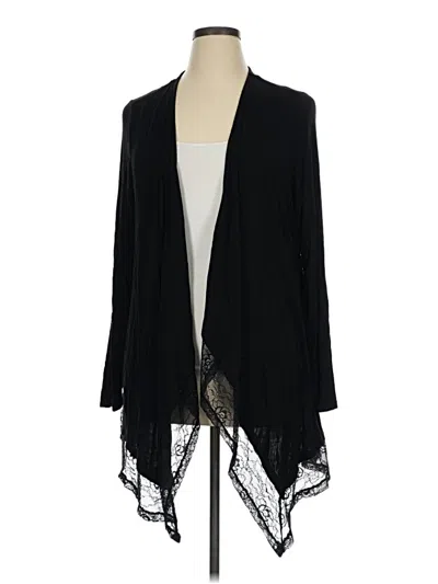 Pre-owned Torrid Cardigan Sweater In Black