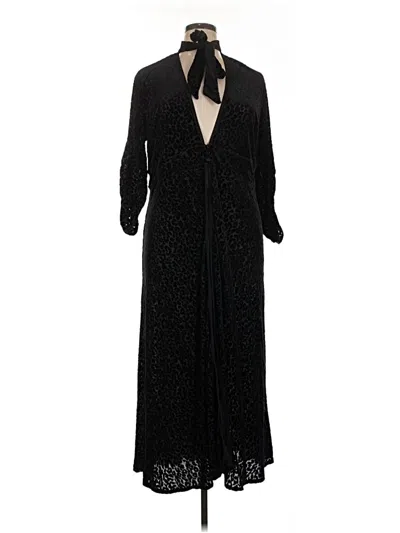 Pre-owned Torrid Cardigan Sweater In Black