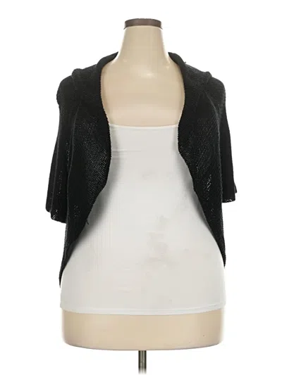 Pre-owned Torrid Cardigan Sweater In Black