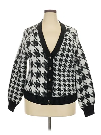 Pre-owned Torrid Cardigan Sweater In Black