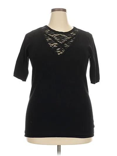 Pre-owned Torrid Cardigan Sweater In Black